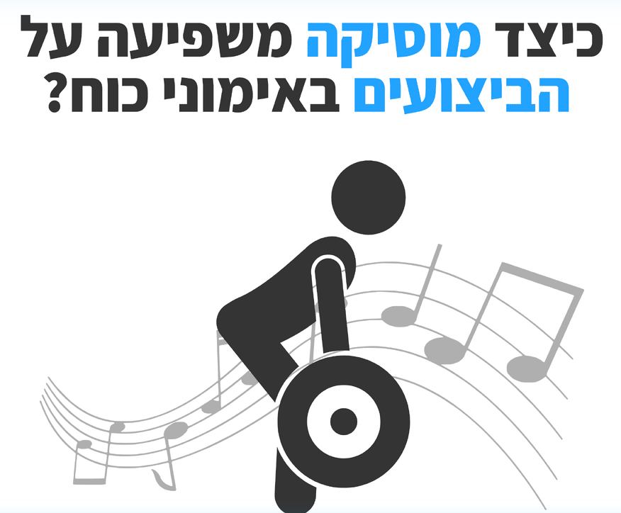 איך מוסיקה משפיעה על הביצועים באימוני כוח?