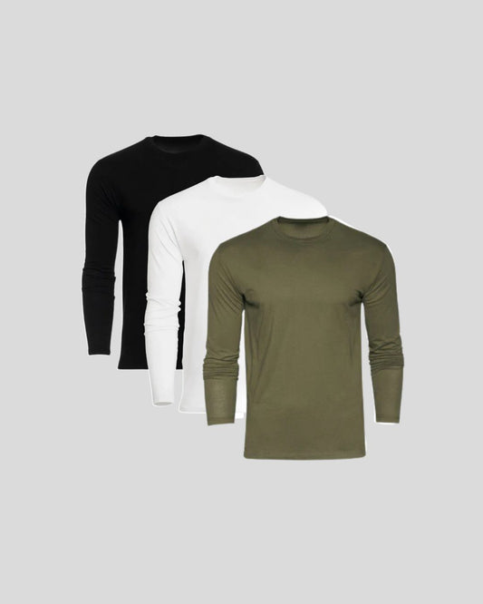 חבילת טריפל מבליטות שרוול ארוך רויאל