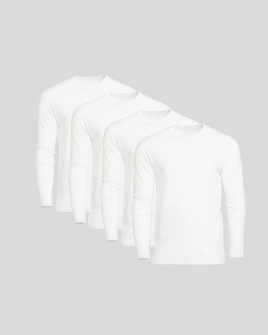 חבילת רביעייה מבליטות שרוול ארוך לבנות