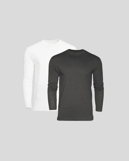 חבילת זוג מבליטות שרוול ארוך מיקס