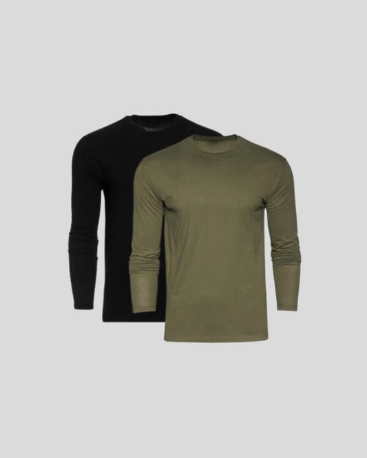 חבילת זוג מבליטות שרוול ארוך פורסט