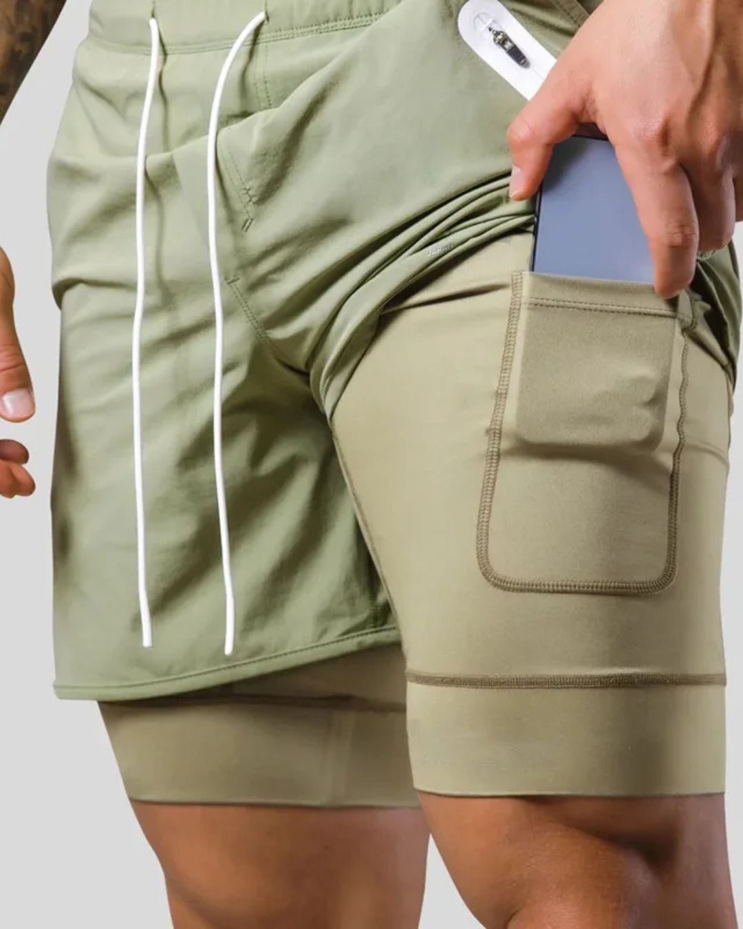 מכנסי טייץ דגם הידרו צבע ירוק