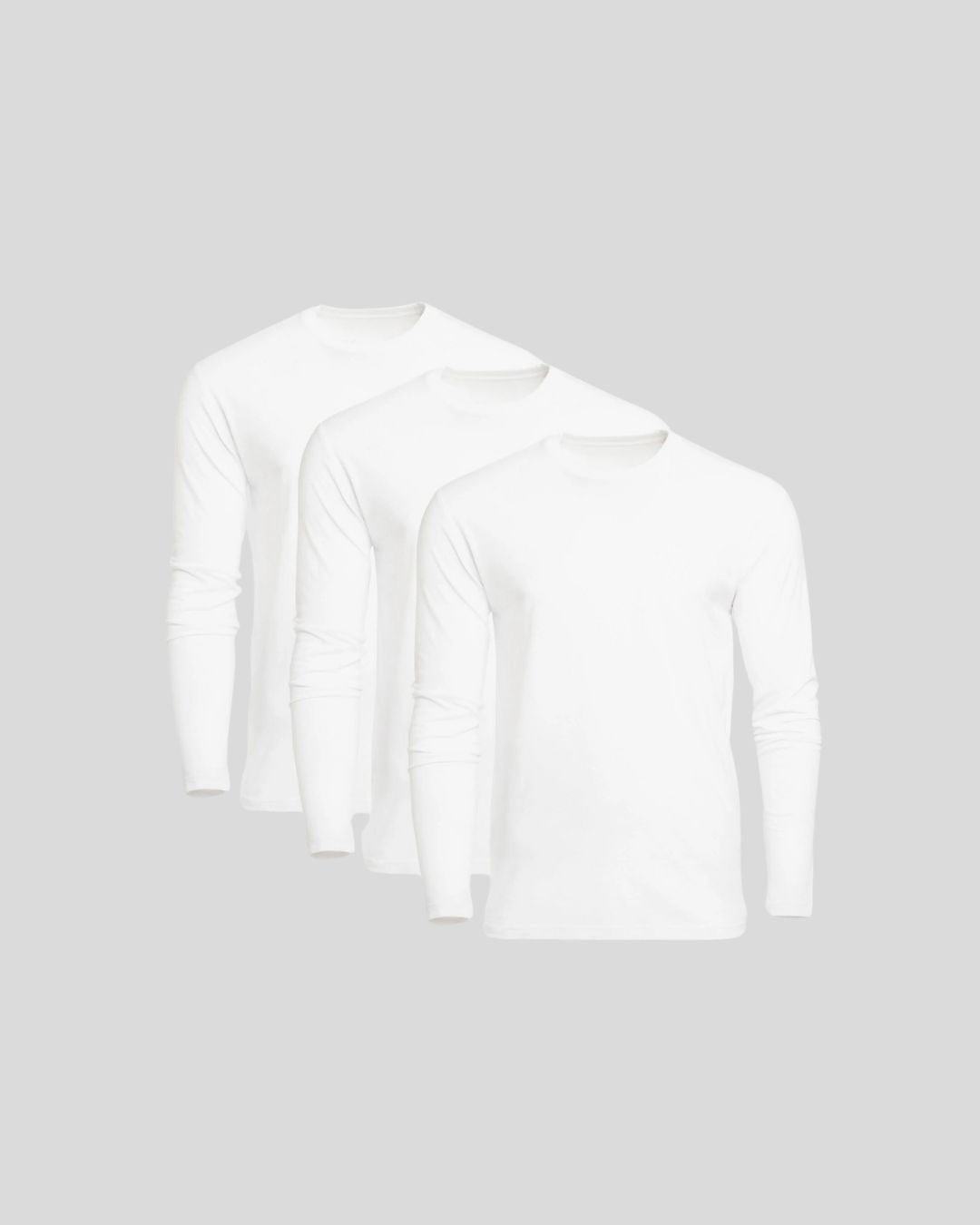 חבילת טריפל מבליטות שרוול ארוך לבנות