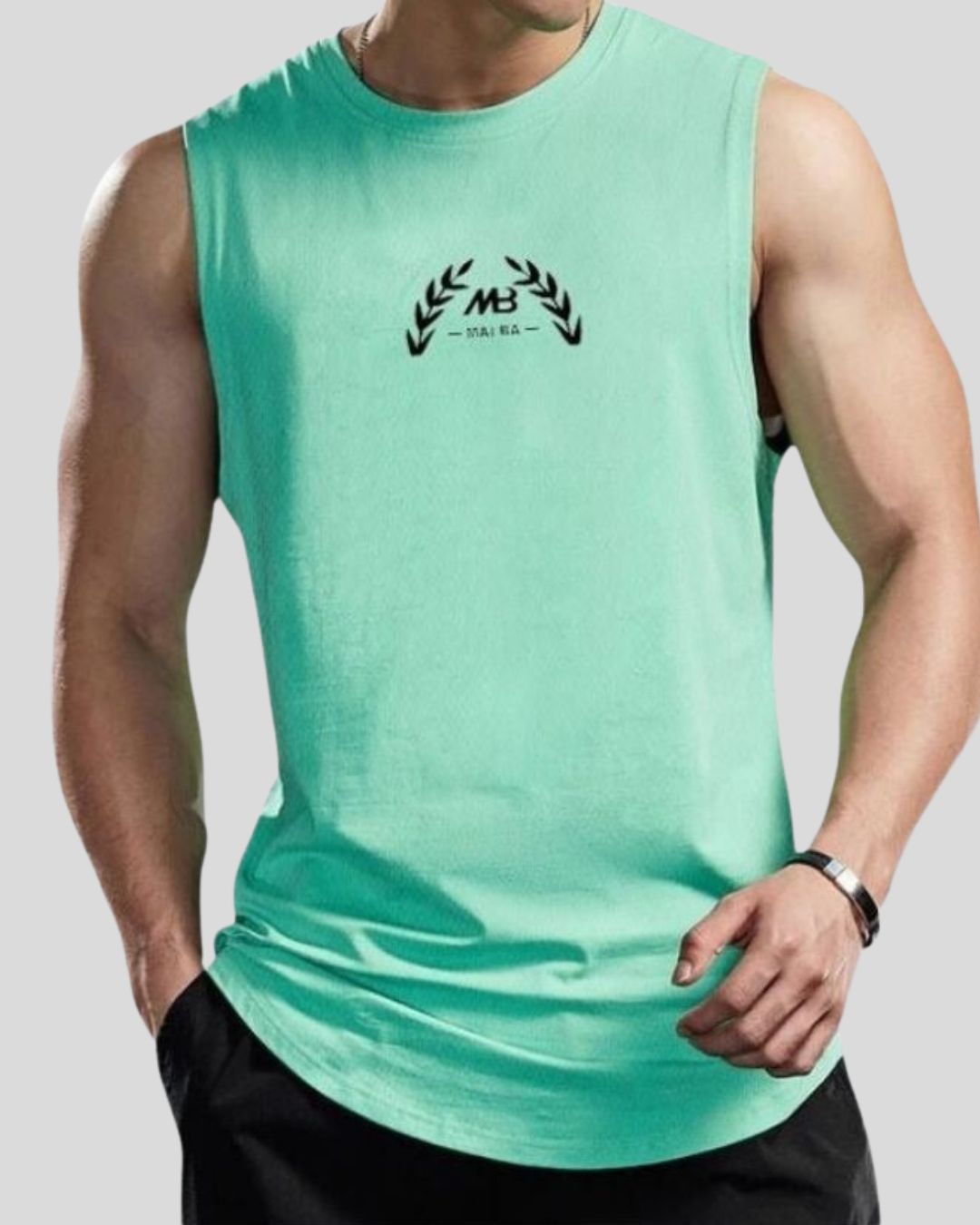 גופייה בצבעים לוגו MB