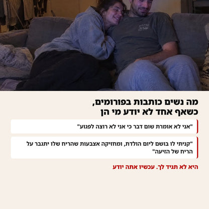 מה נשים כותבות בפורומים