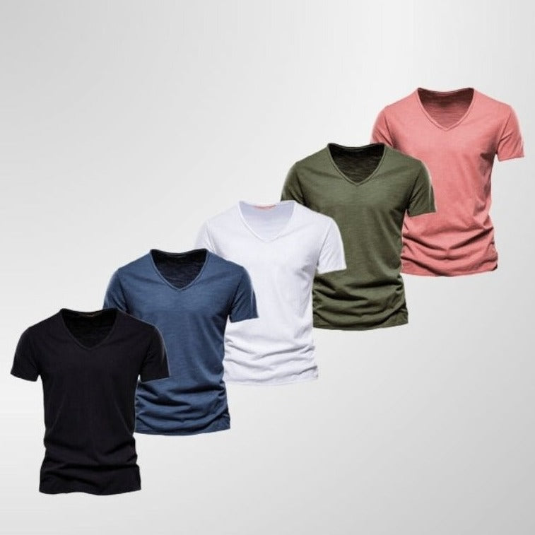 חבילת ה5 חולצות V הסטריט