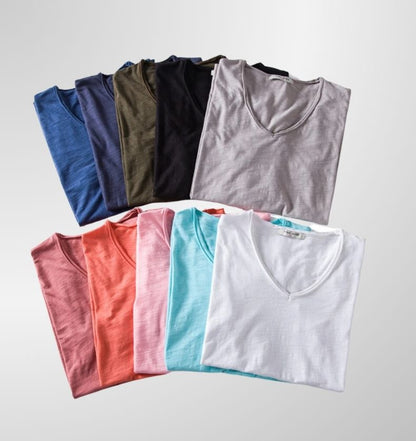 חבילת ה5 חולצות V הסטריט