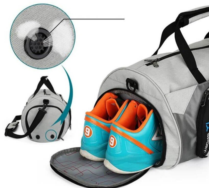 תיק אימון אפורDrawnBody